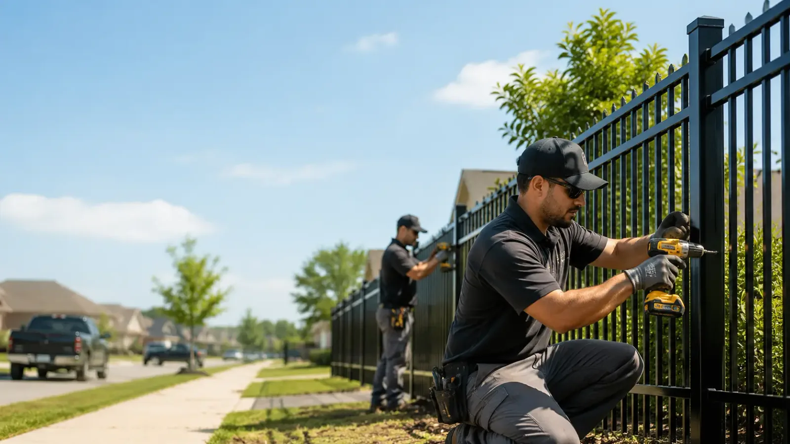 Metal Fence Installation in Farina, IL
